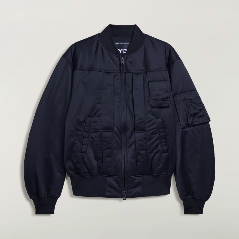 【 Y-3 BOMBER JACKET 飛行夾克 - 黑 】
