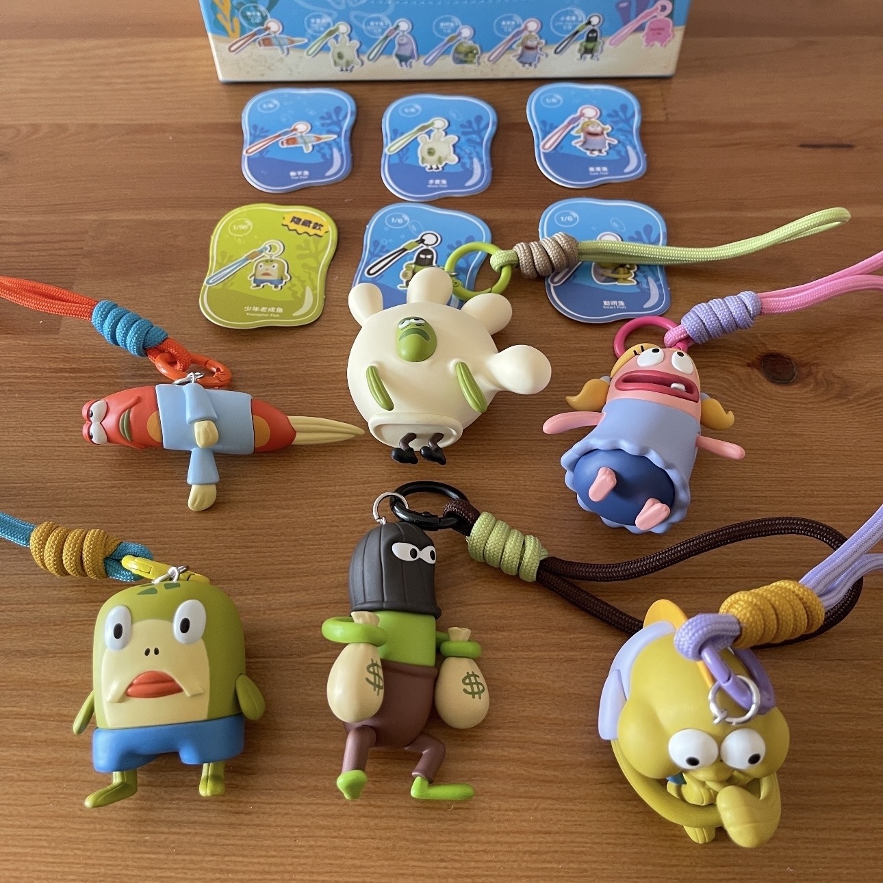 SPONGEBOB 海綿寶寶 比奇堡 立體吊飾 盲盒 "隨機出貨" 趣味 掛件