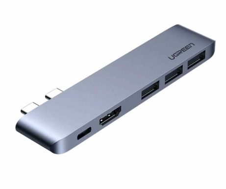 Ugreen MacBook Pro/Air 5合2 USB-C 集線器_CM251-60559