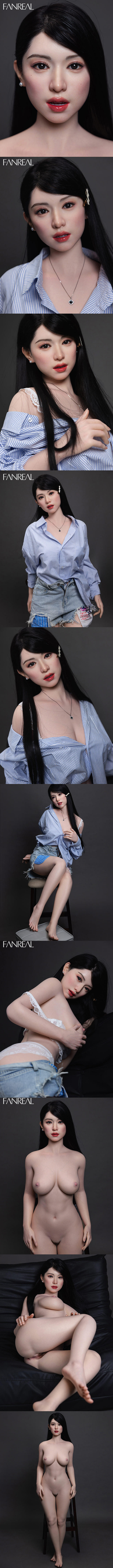 FANREAL 155cm皮紋款 F胸 Kimmy 擬真矽膠娃娃 凡瑞 silicone sex doll