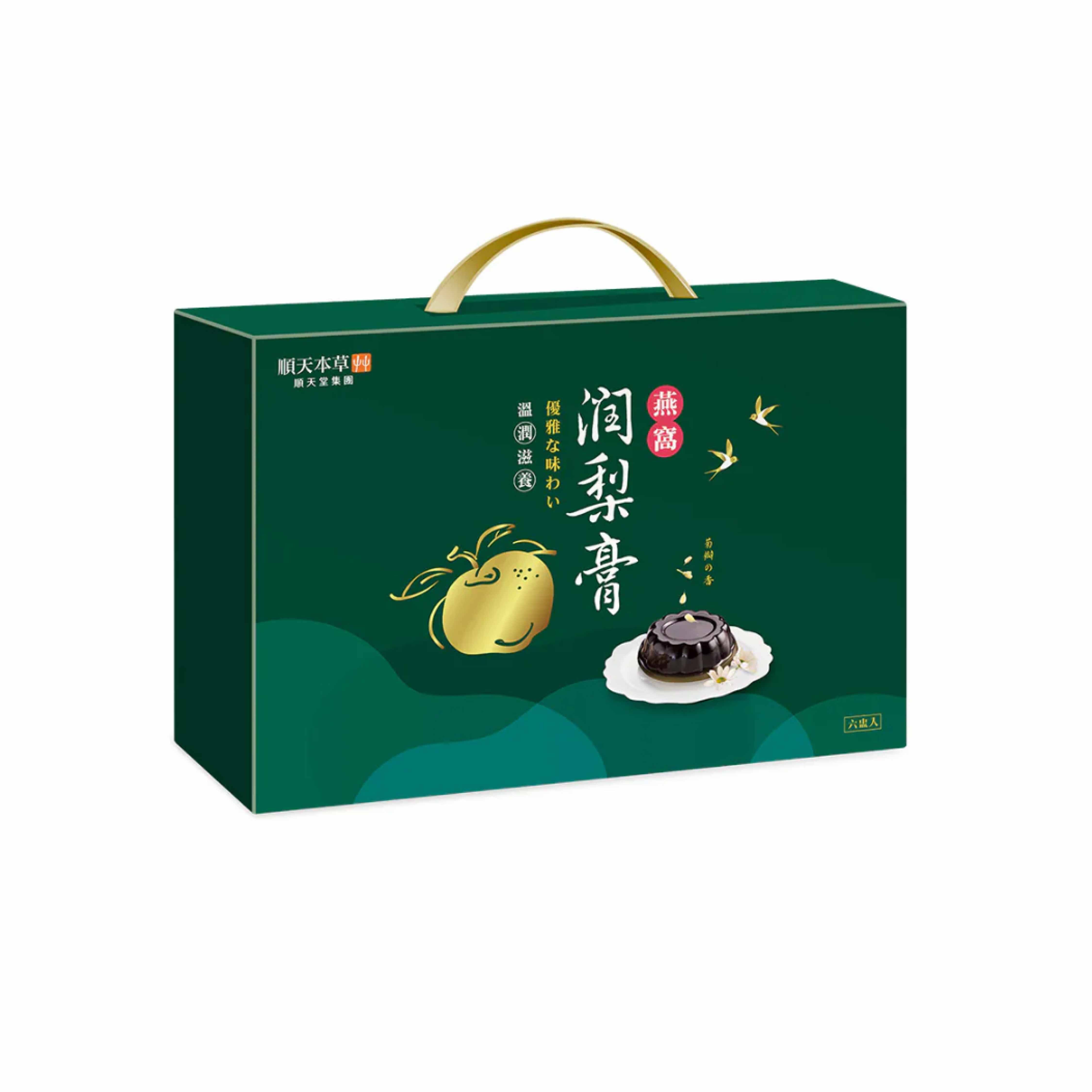 順天本草 燕窩潤梨膏(6入/盒)