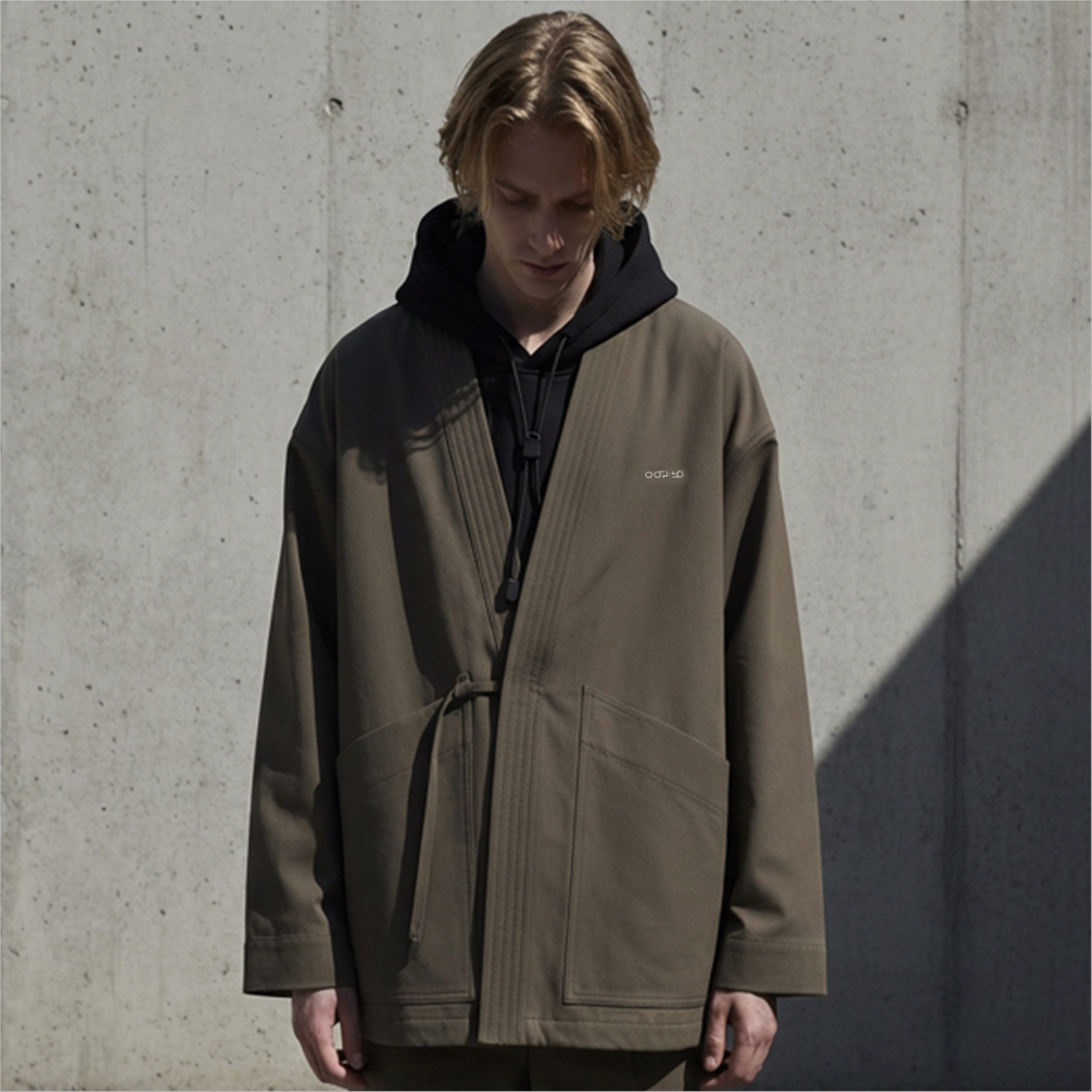 2025AW oqLiq TWO WAY NORAGI 半纏 作務衣 上衣 長袖 現貨 OQ25PJ01