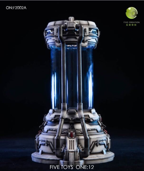 FIVETOYS F2002A 1/12 生化艙場景地台白色Biochemical Cabin Scene Platform White