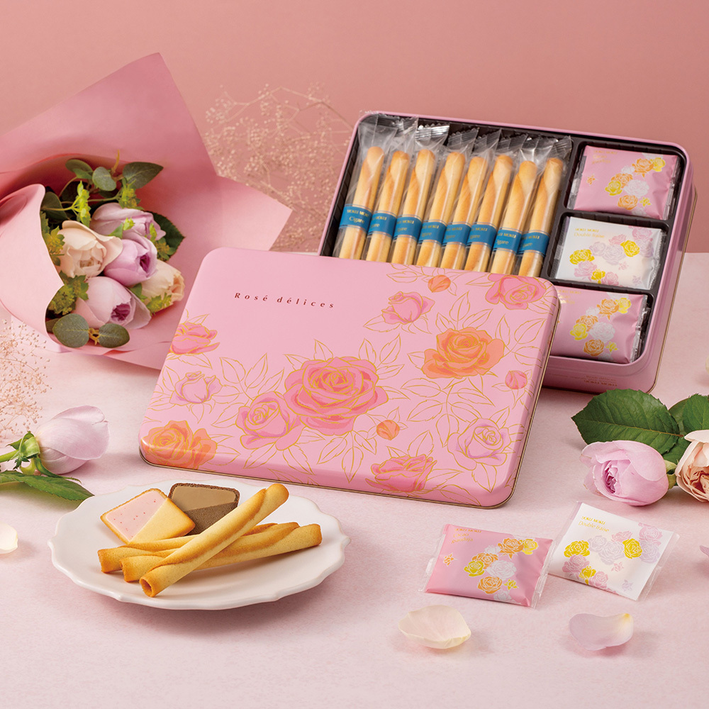 【年賀精選】Yoku Moku 粉紅玫瑰綜合禮盒