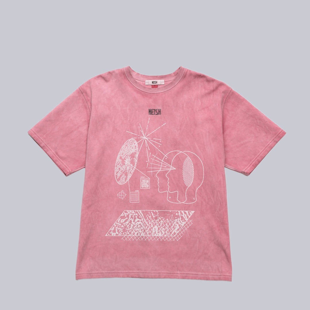 NEISH｜NEISH Observe Tee (Dark Pink)