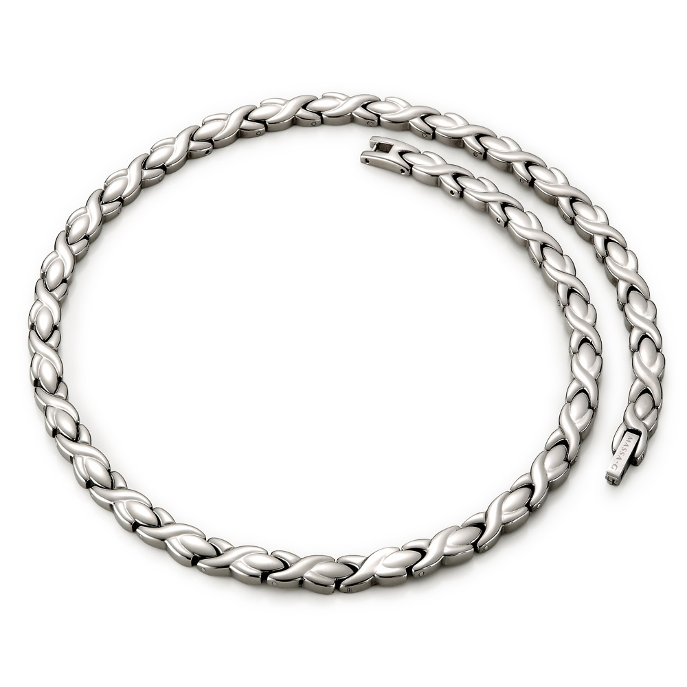 MASSA-G【Koios】柯歐斯 純鈦能量項鍊(金屬鍺8顆)