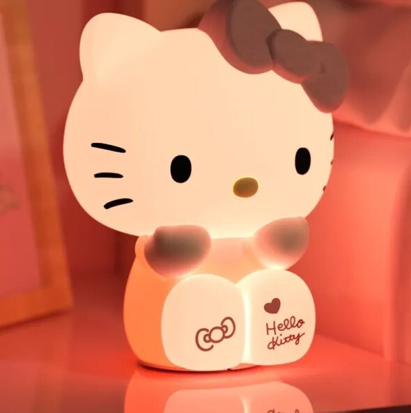 emie SANRIO LED拍拍小夜燈 D09( HELLO KITTY)