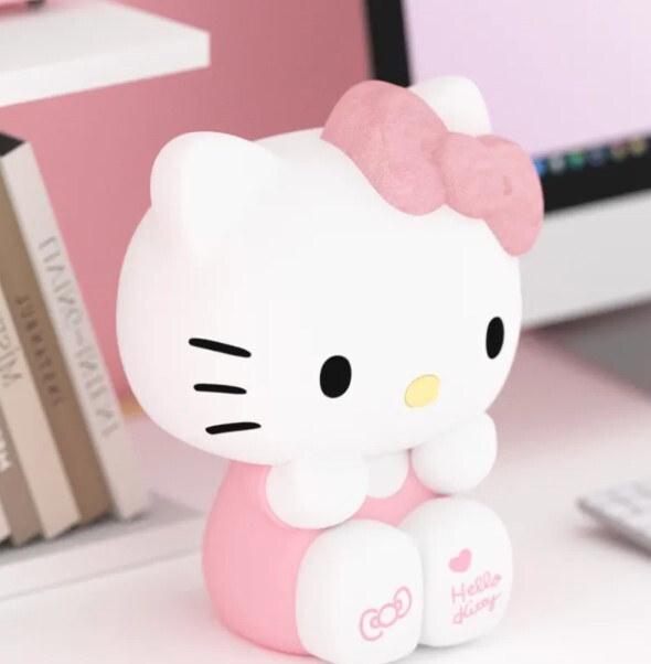 emie SANRIO LED拍拍小夜燈 D09( HELLO KITTY)