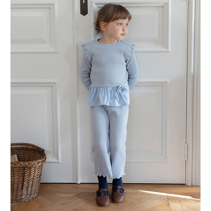 正韓春Perrobebe 兩色飛袖精緻套裝