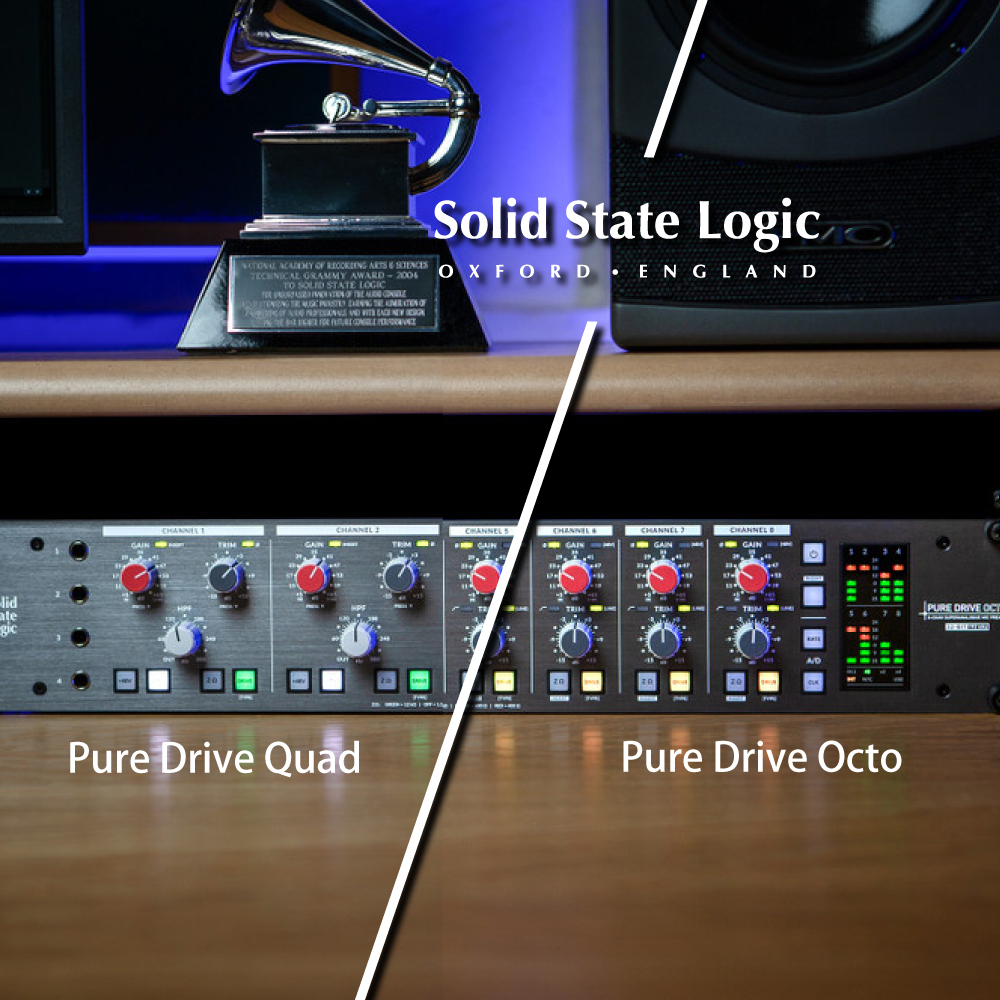 Solid State Logic Solid State Logic / Pure Drive系列 麥克風前級(Octo / Quad) 第 3 張圖片｜三峽麥克風