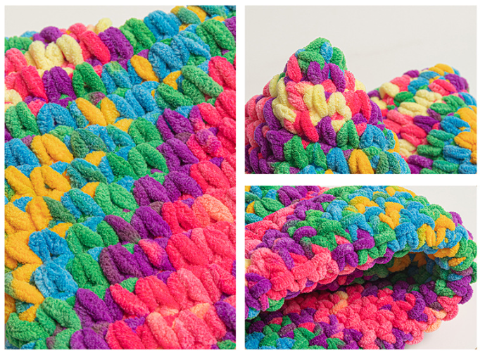 粗線 × 貓耳｜多巴胺彩色粗毛線帽【HTDH422】