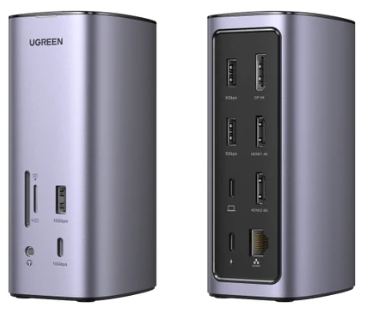 Ugreen Revodok Pro 12合1 8K 四屏顯示 Docking Station_CM555-90325