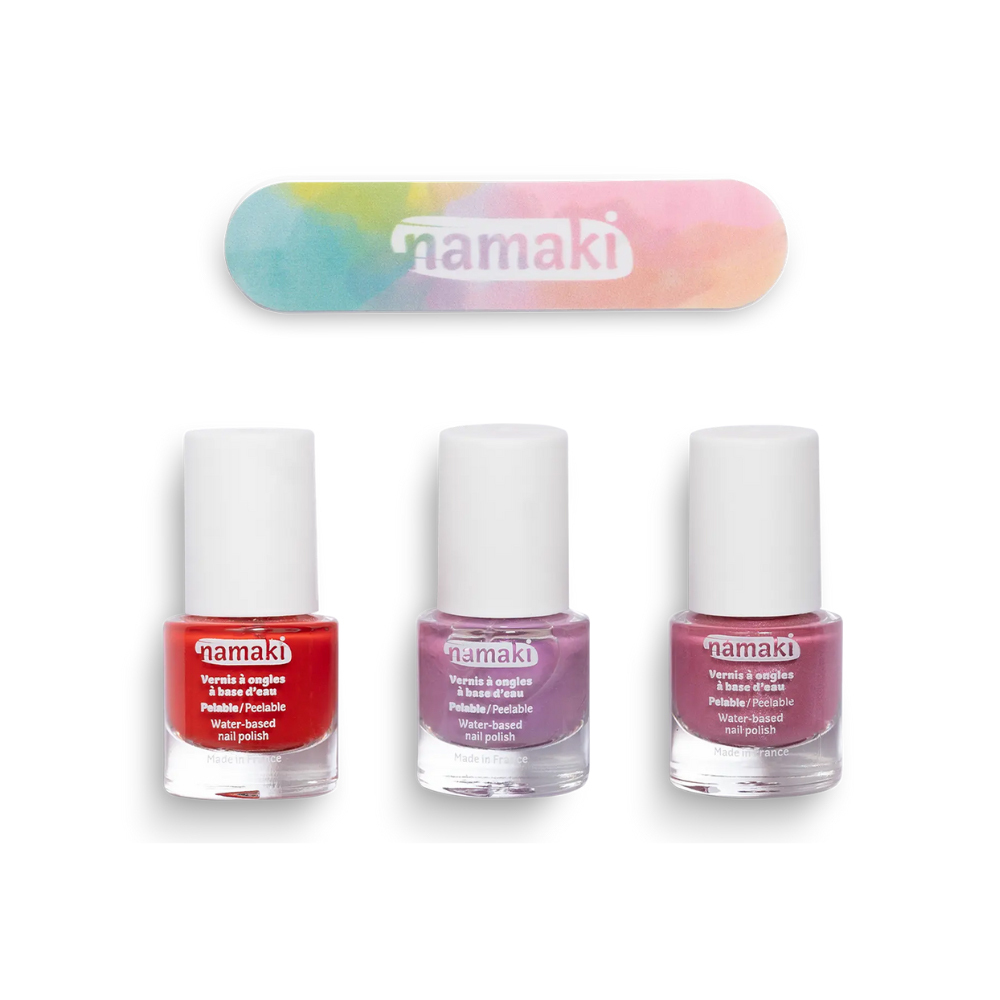 namaki 兒童水性指甲油組-魔法花園