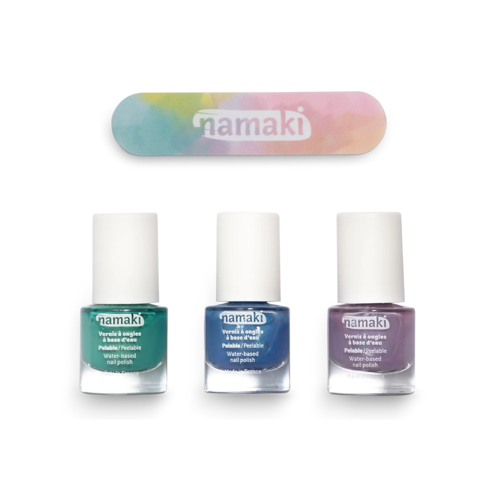 namaki 兒童水性指甲油組-極光奇境