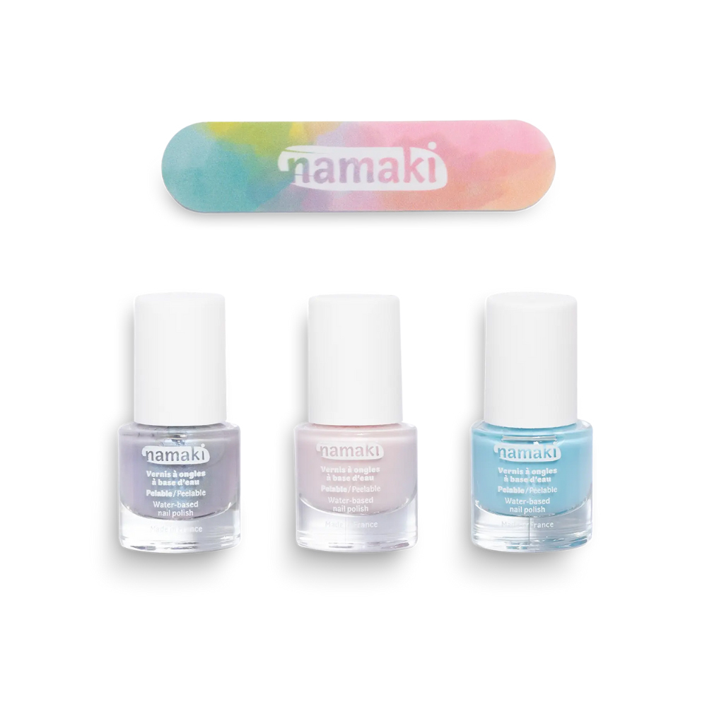 namaki 兒童水性指甲油組-冰雪甜心