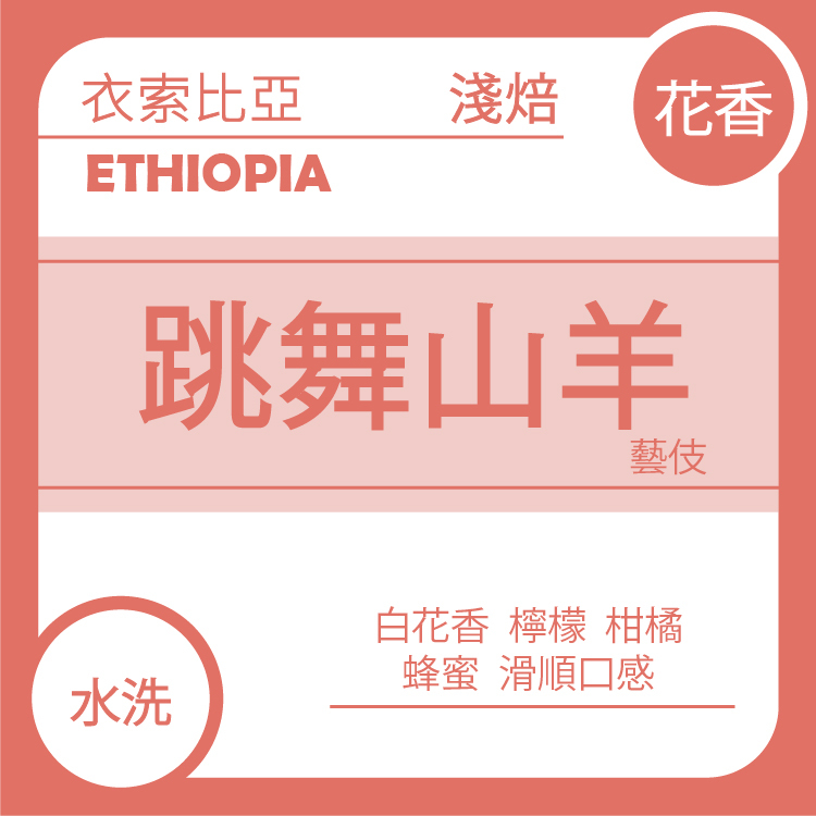 團A【衣索比亞 西阿希 南西寶 跳舞山羊 水洗 】一月單品