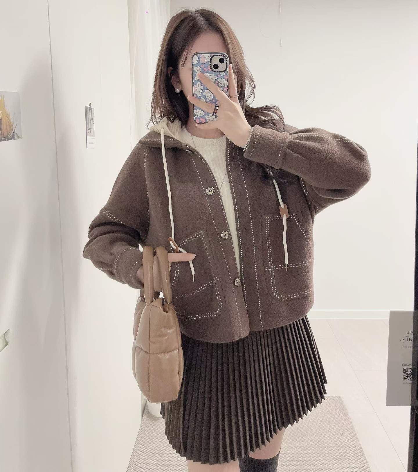 LU5406 明車線學院風連帽外套 *特價* (優惠碼同充值購物金不適用)