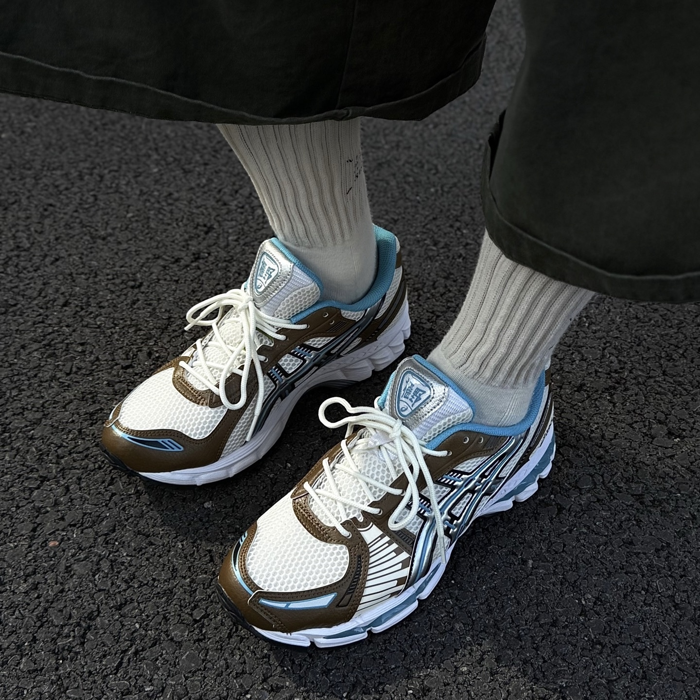 ASICS GEL-KAYANO 12.1 深圳限定 白藍 藍棕 米棕 復古 運動 1203A827-101