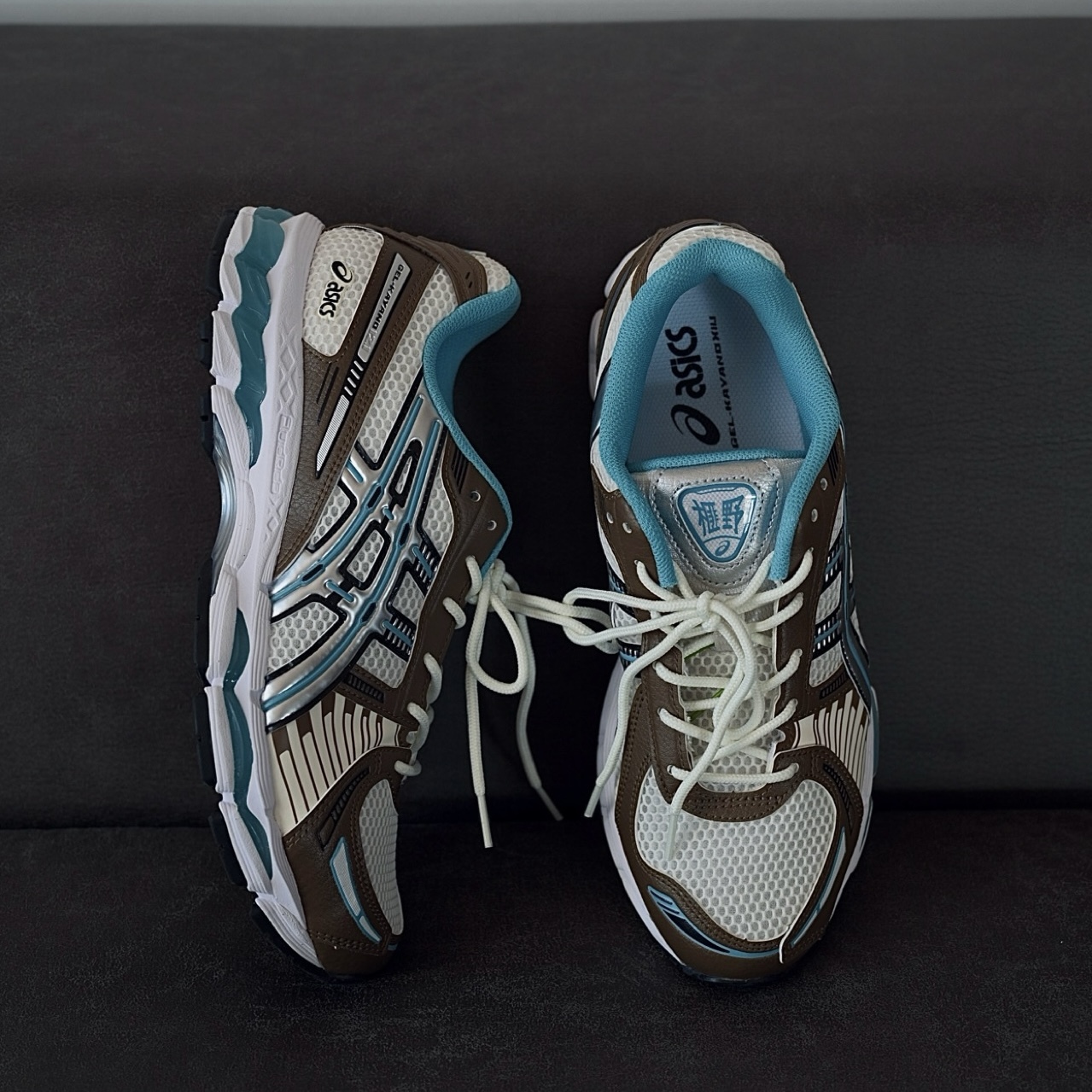 ASICS GEL-KAYANO 12.1 深圳限定 白藍 藍棕 米棕 復古 運動 1203A827-101