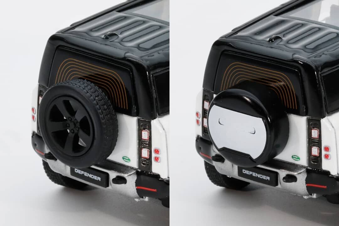 預訂:1/64 GCD x Enchery #9 Land Rover Defender 110 White/ Black (GE-002-9)