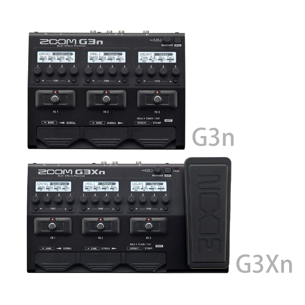 Zoom ZOOM/G3n、G3Xn 吉他綜合效果器 — 三峽吉他 / Bass