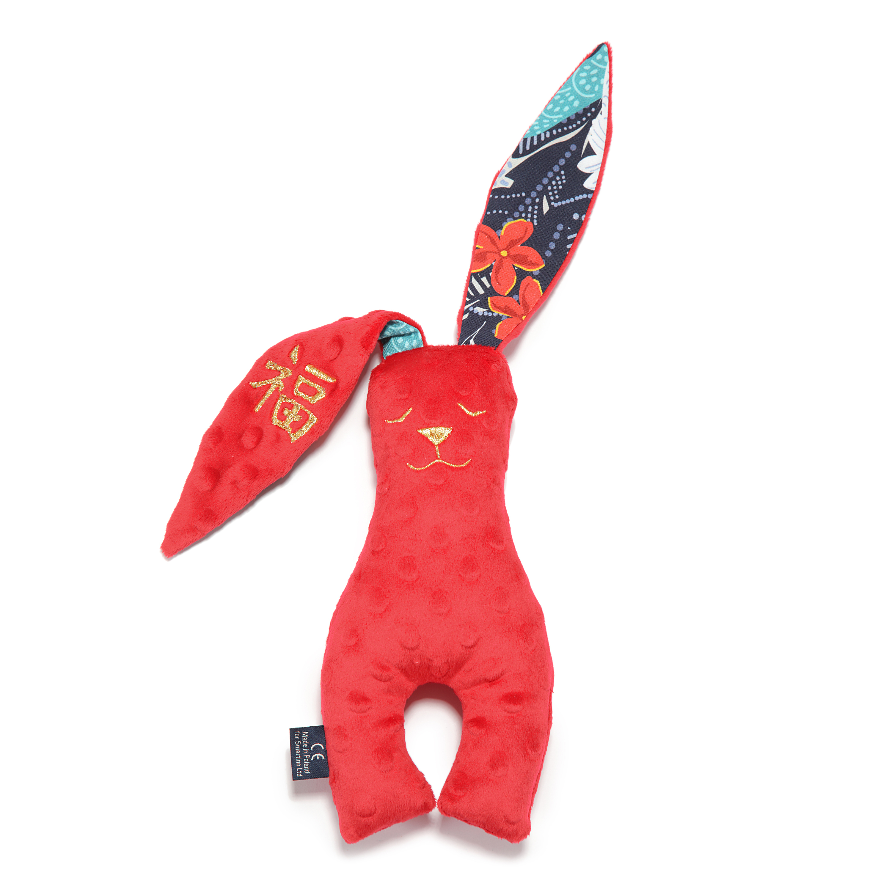 La Millou波蘭 豆豆安撫兔23cm｜新春限量版｜鴻運金福兔