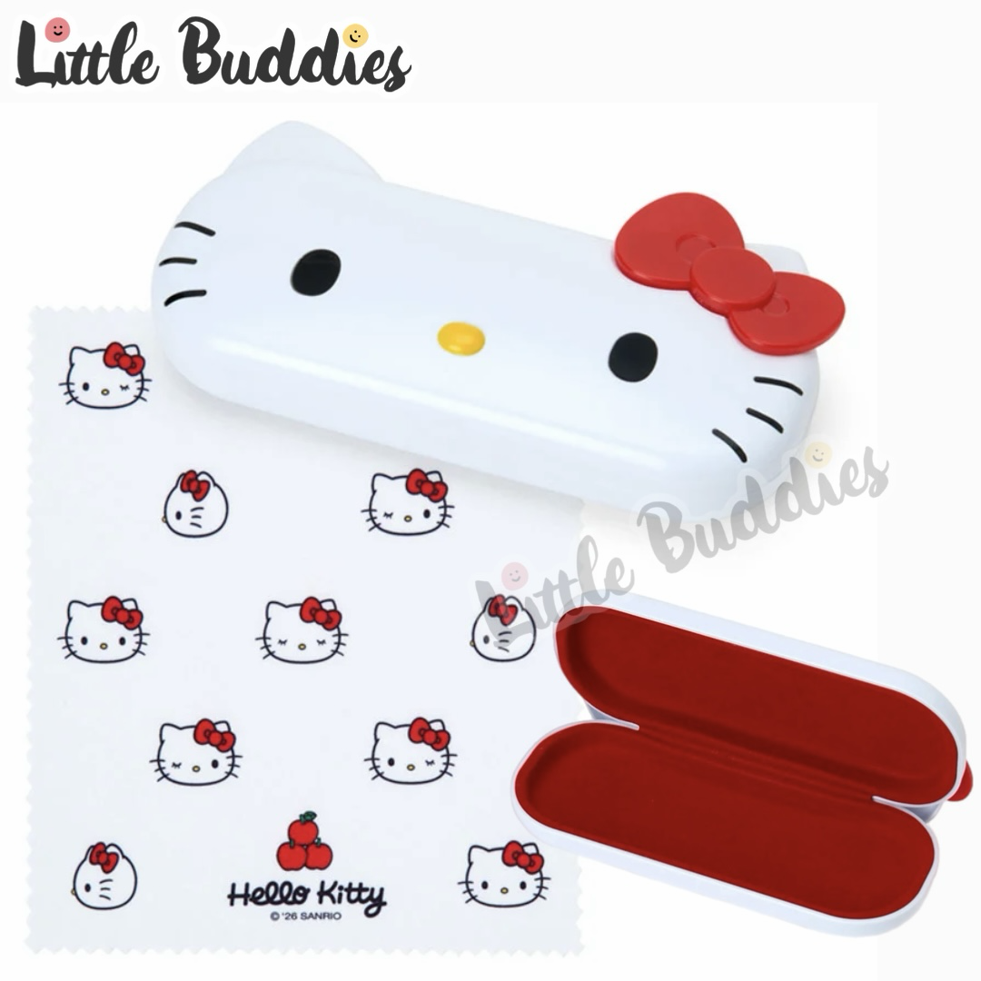 日本 Sanrio 新生活個人飾品系列 - 眼鏡盒連眼鏡布