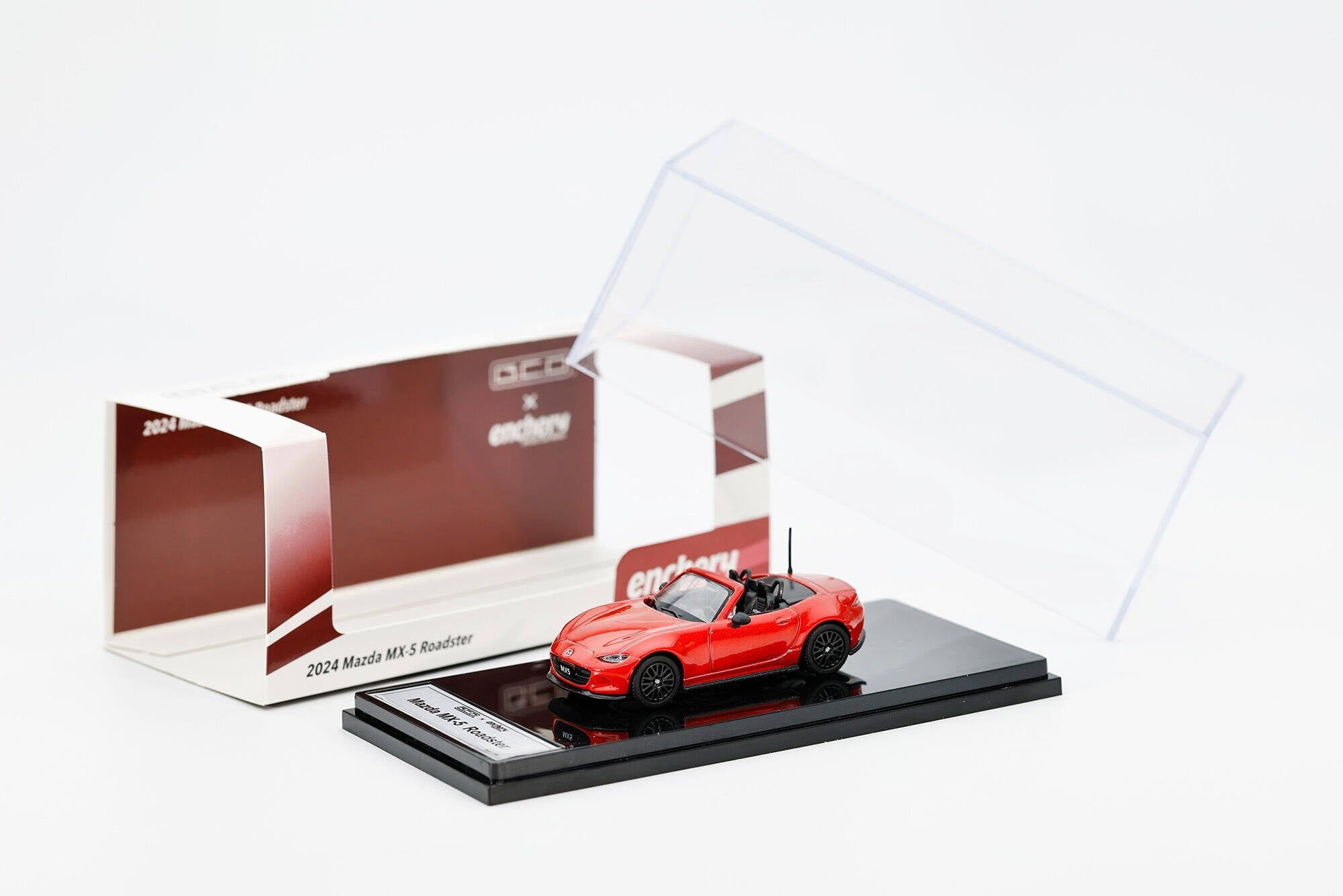 預訂:1/64 GCD x Enchery  #36 Mazda MX-5 Roadster Red (GE-006-36)