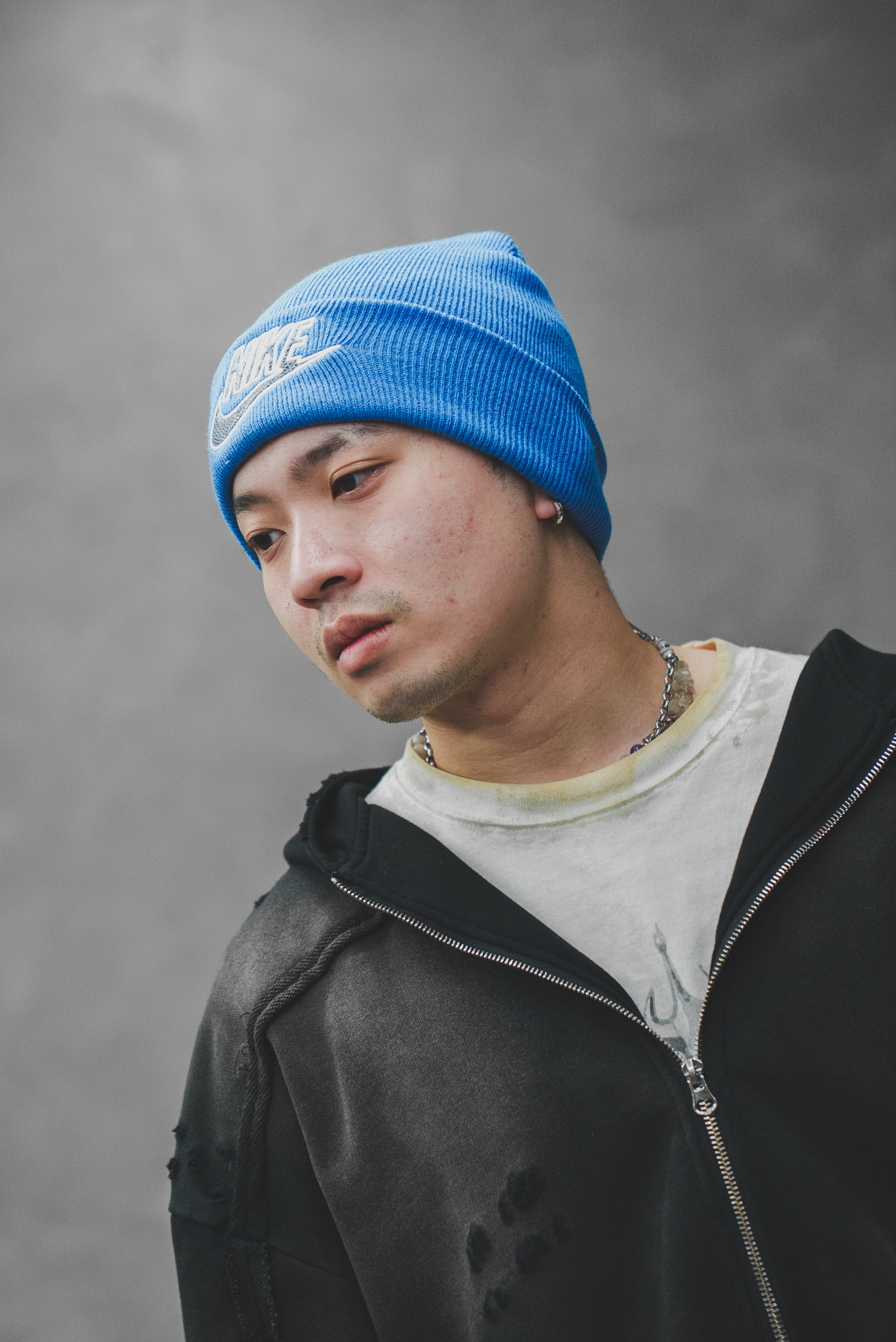 【Focus Store】現貨秒發 Supreme x Nike SS21 Week3 Snakeskin Beanie 藍色 蛇紋針織帽 毛帽