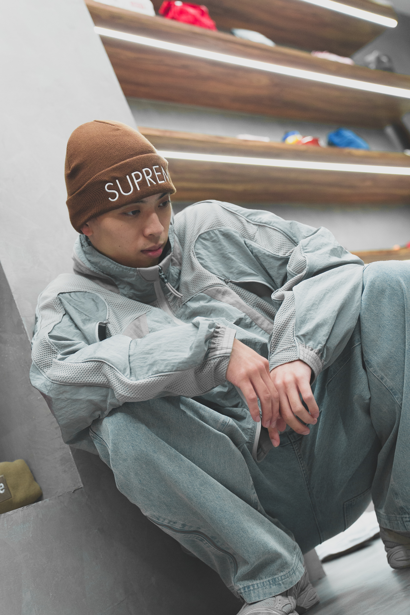 【Focus Store】現貨秒發 Supreme FW22 Week7 Capital Beanie 深棕 毛帽