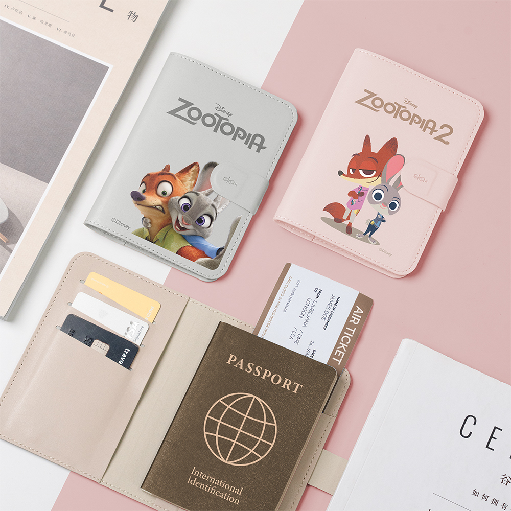 Disney 動物方城市-輕巧皮革護照套【正版授權】