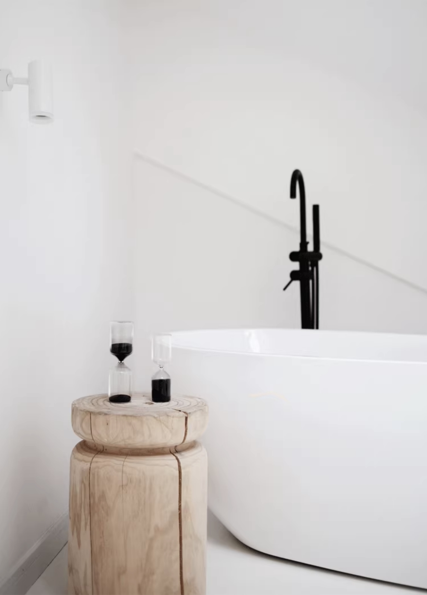 質感黑色系透明沙漏 / 2款