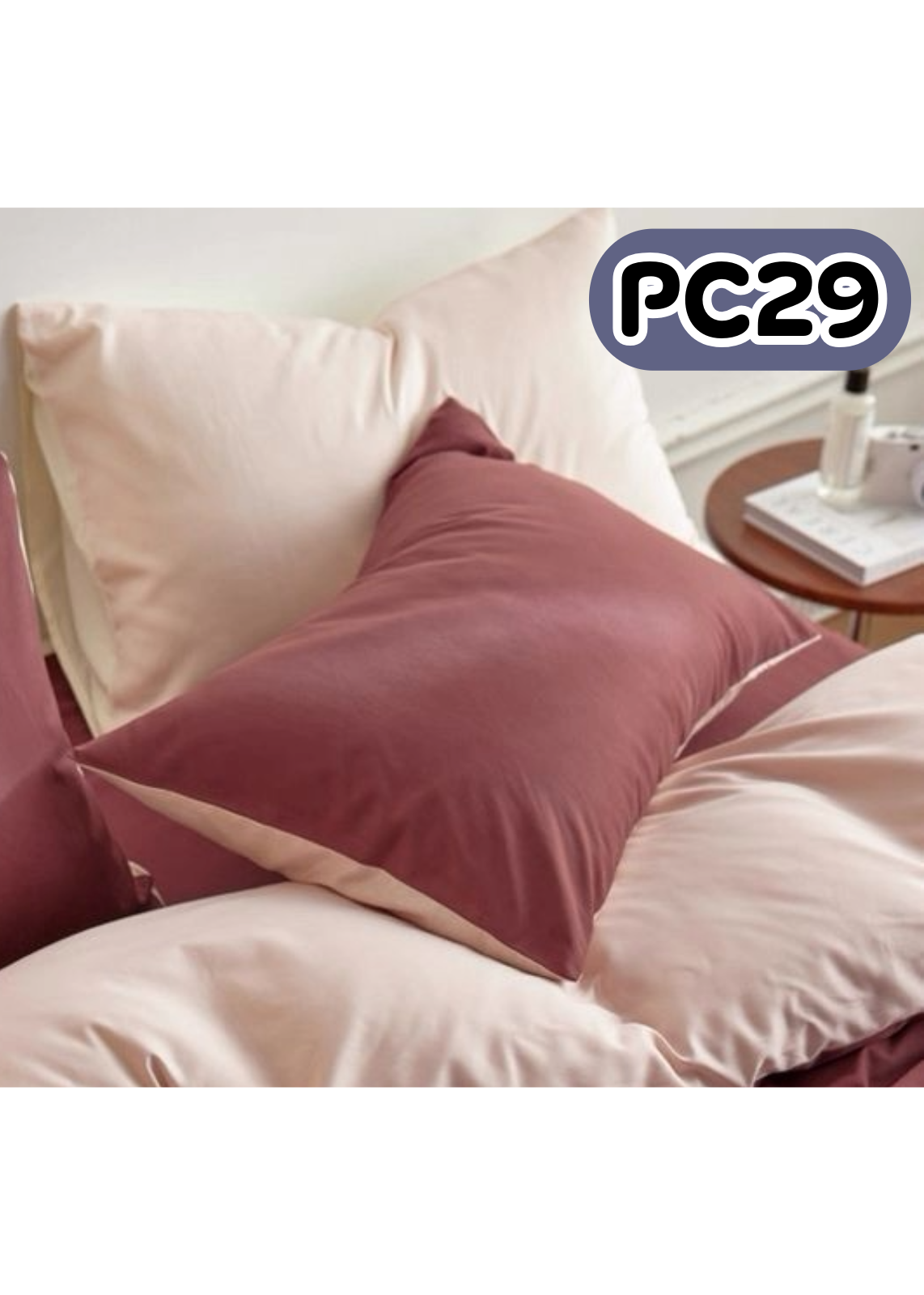 極簡主義純色枕套 PC29
