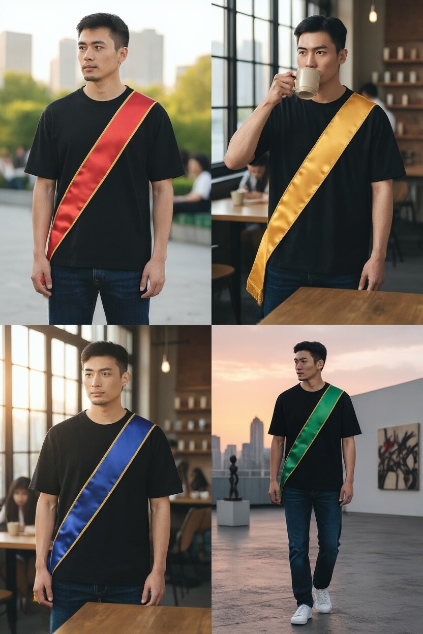 【客製化肩帶】典禮肩帶・榮耀肩帶・活動識別肩帶