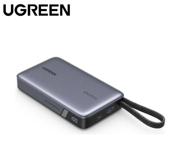 Ugreen 67W 20000mAh Power Bank With USB-C Cable UG-PB550-85166B