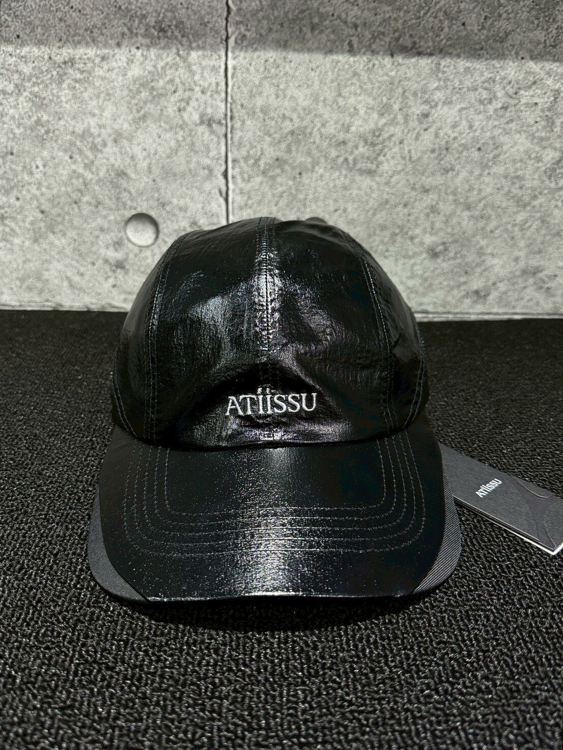 ATiiSSU wing cap 蝙蝠皮革帽 翅膀帽