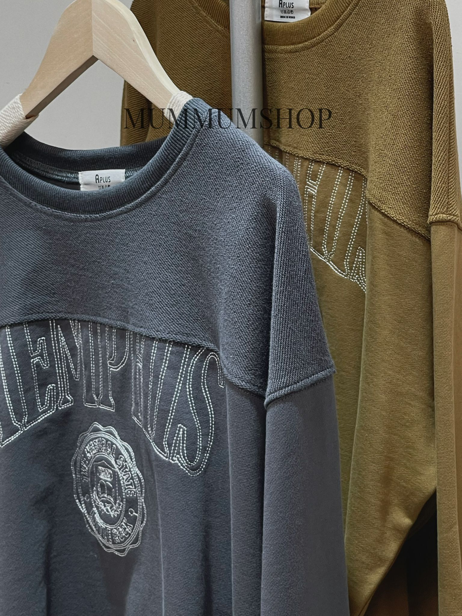 0213108/刺繡圓領衛衣/52/48/24