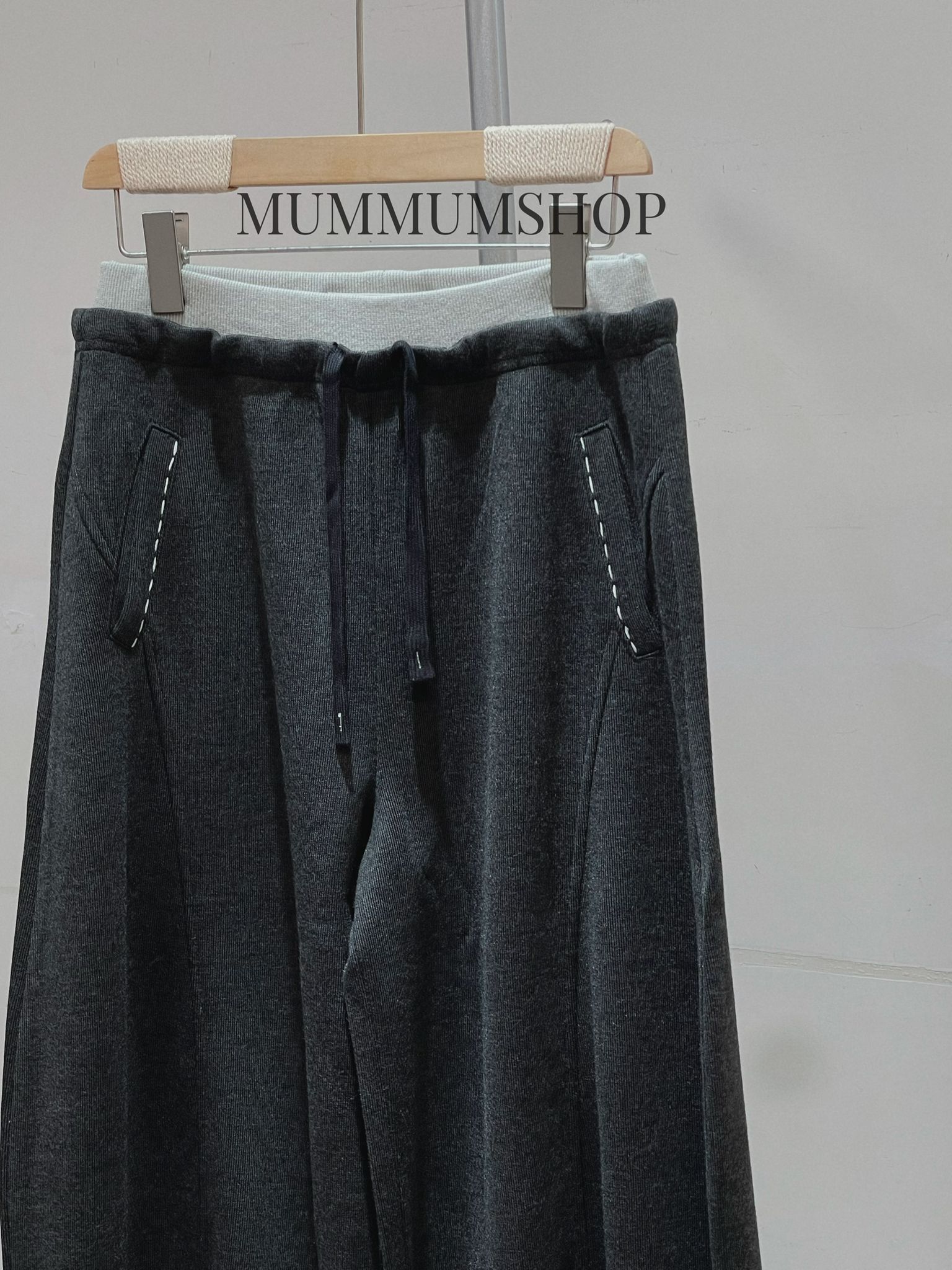 03671a/彈性休閒可調節長褲/28-42/46/40