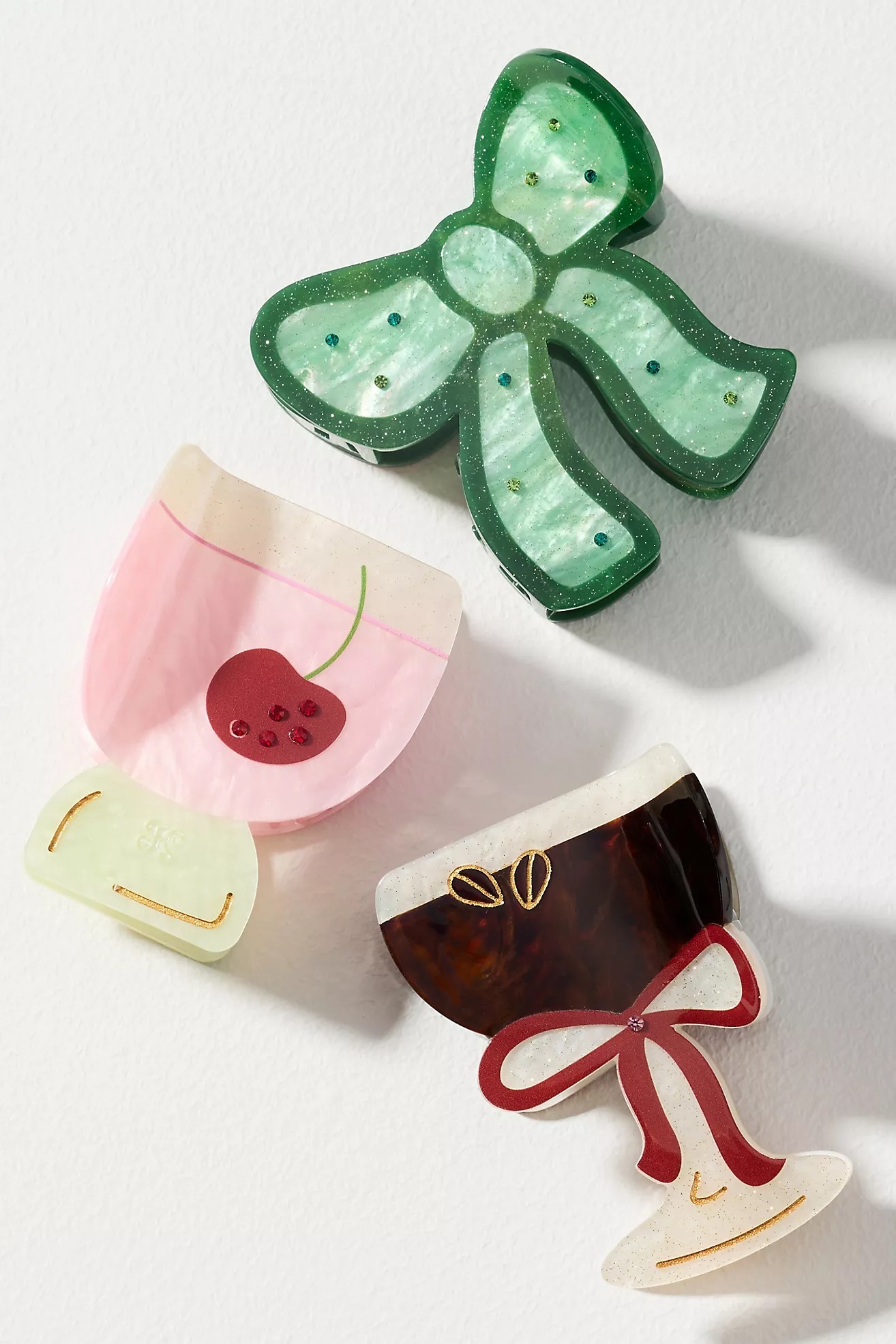 L.A Love濃縮咖啡杯髮爪夾