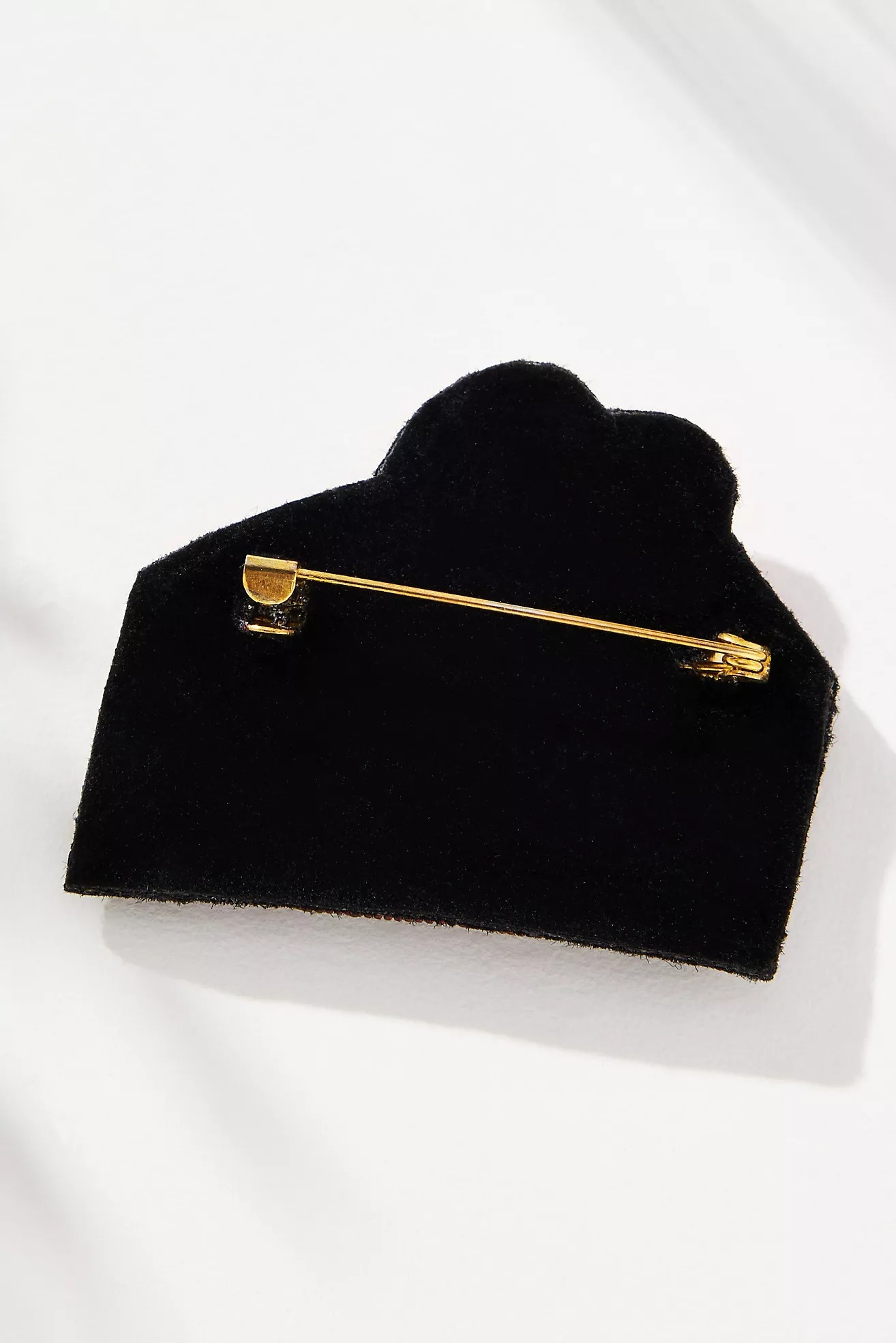 USA Love巧克力蛋糕手工縫珠小別針