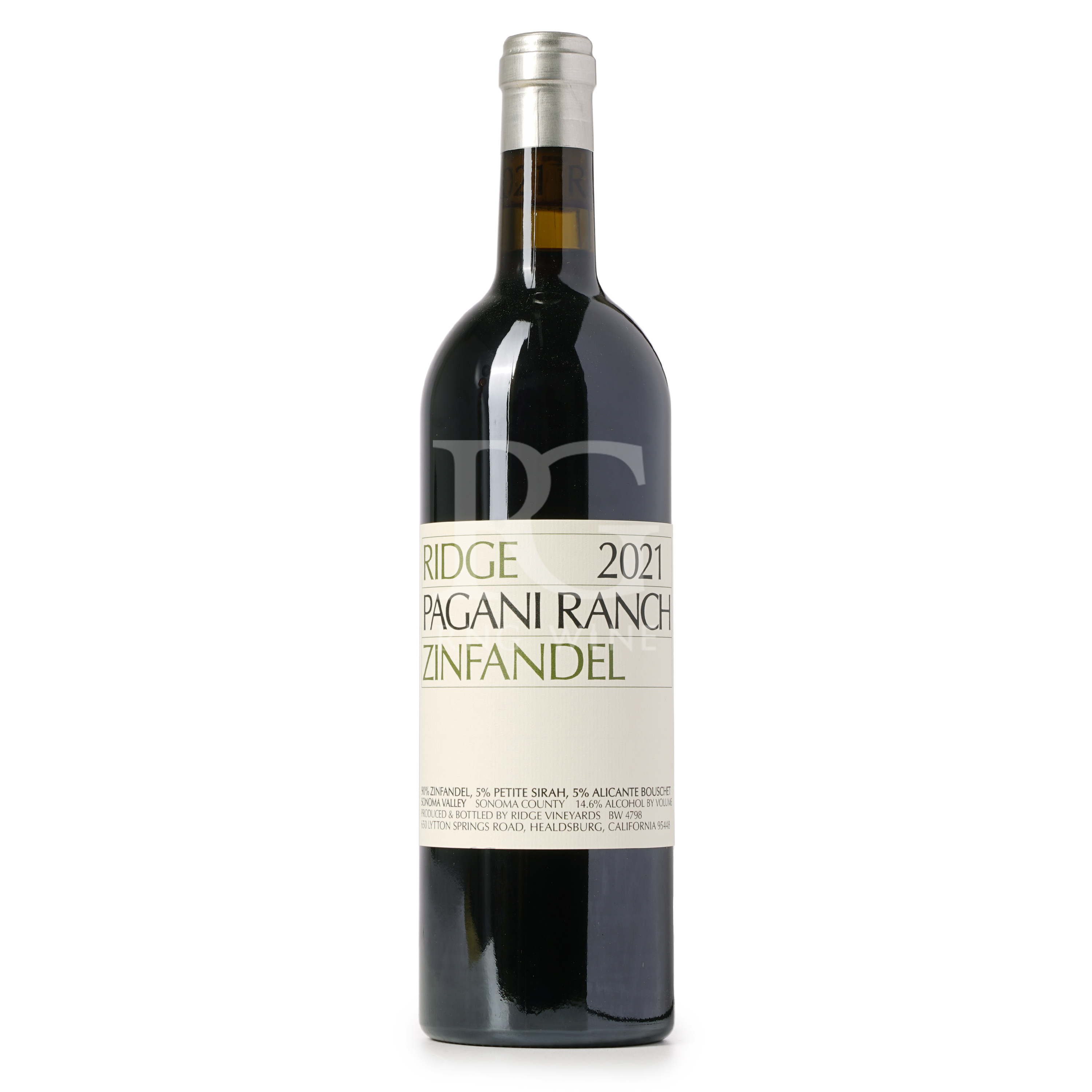 Ridge Pagani Ranch Zinfandel 2021 (WS93)