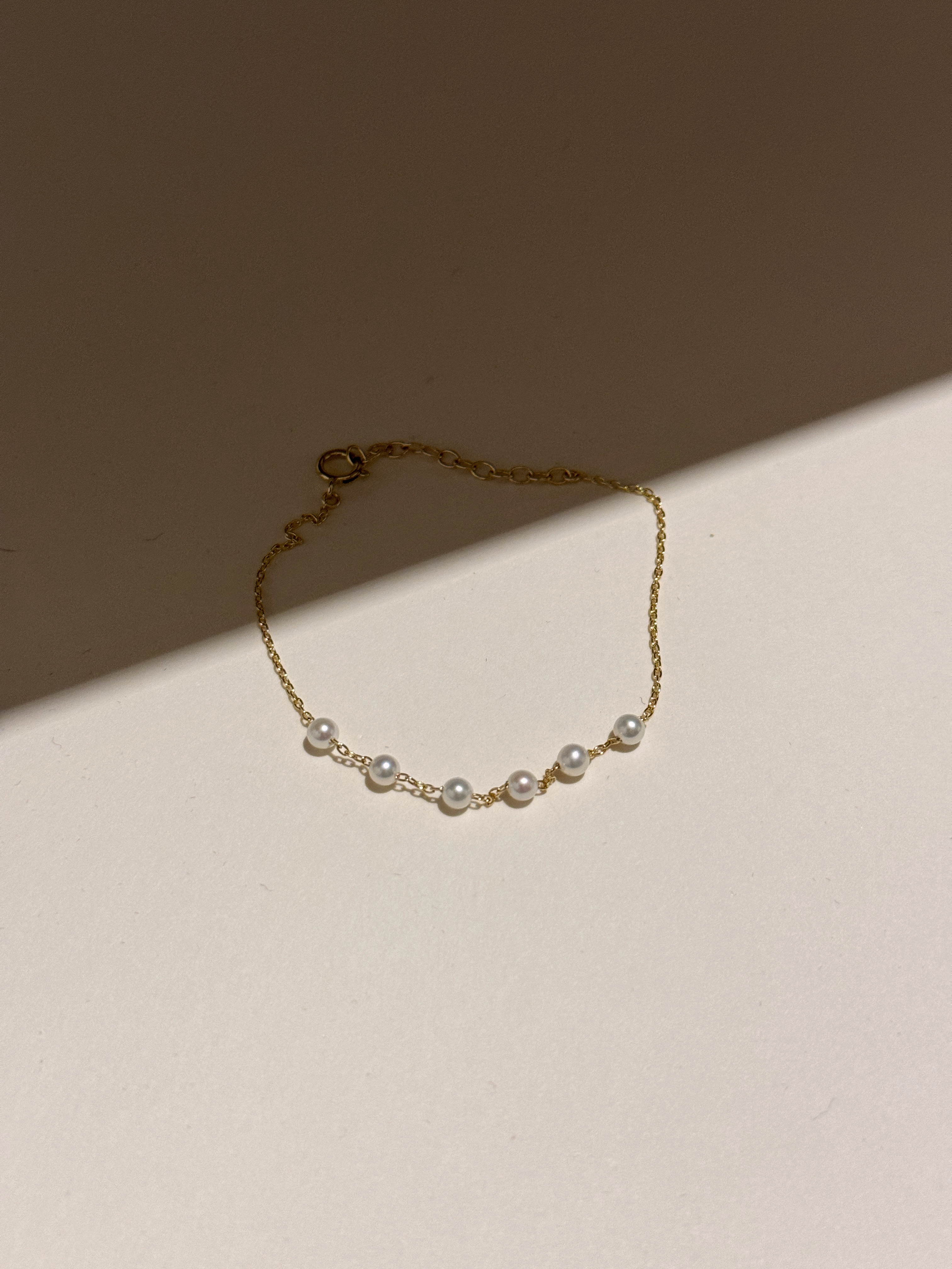 公主珍珠間隔手鍊