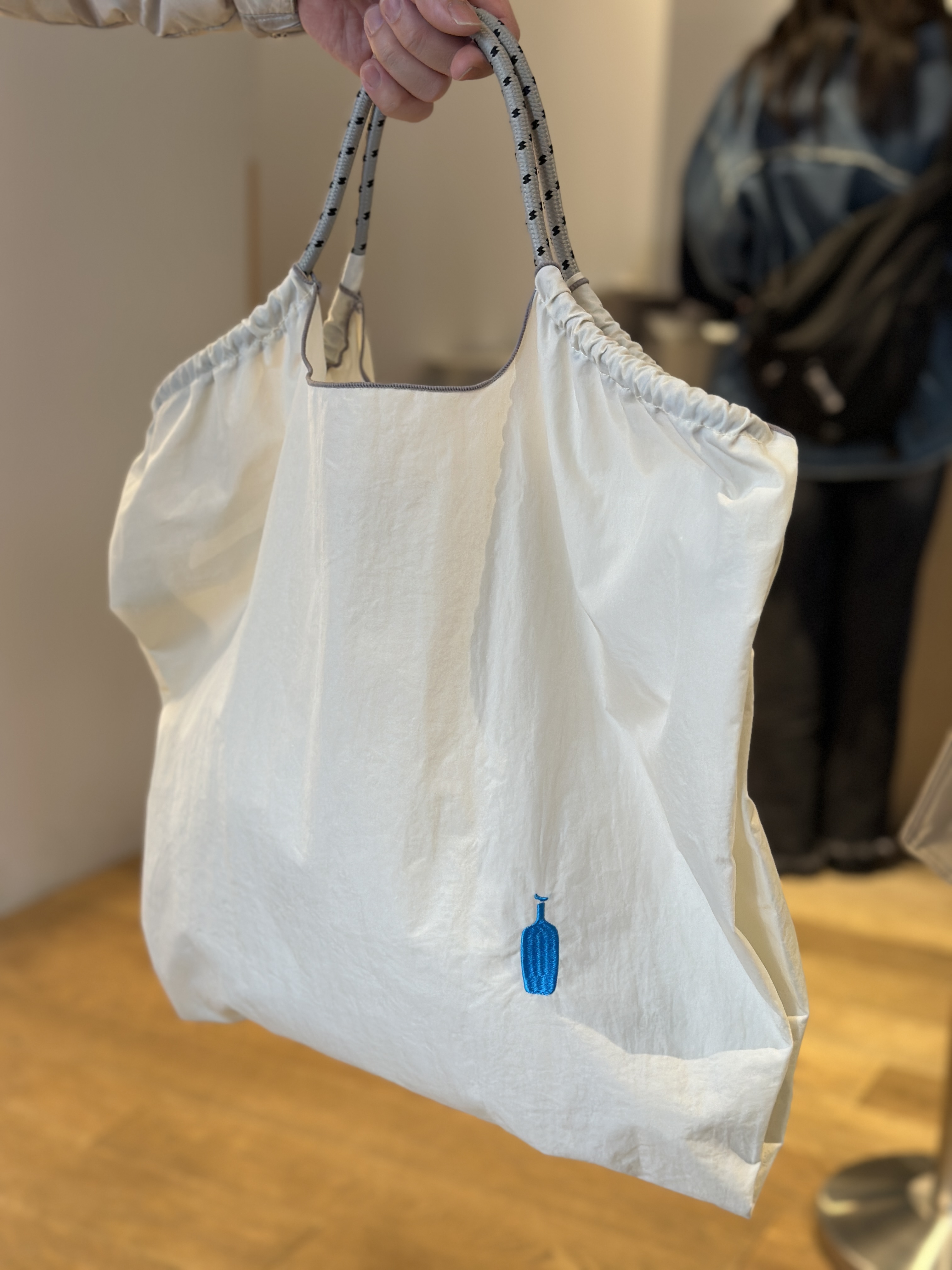 【日本限時連線🇯🇵  1/20中午12:00 準時收單 ✈️ 】Blue Bottle 日本限定🇯🇵 藍瓶咖啡 基本款 購物袋