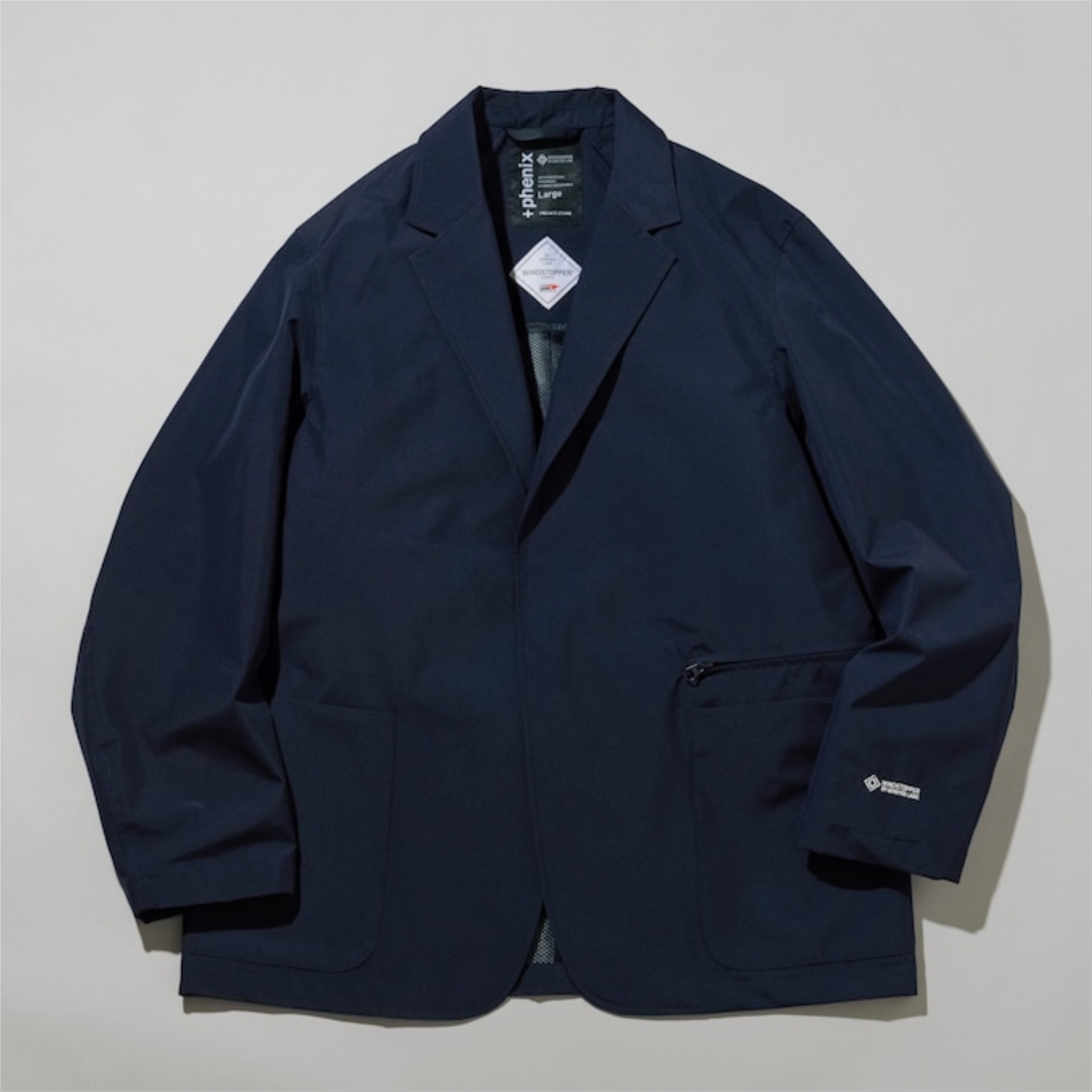 『日本連線中』2025AW +PHENIX 別注 GORE-TEX WINDSTOPPER PACKABLE TAILORED JACKET 外套 夾克 1054330800001