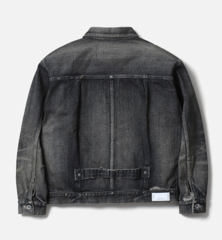 [現貨] NEIGHBORHOOD FW25 SAVAGE DENIM TYPE-1 JACKET | BLACK