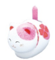 0119gzc32-招財貓-搖尾貓-粉（C32）