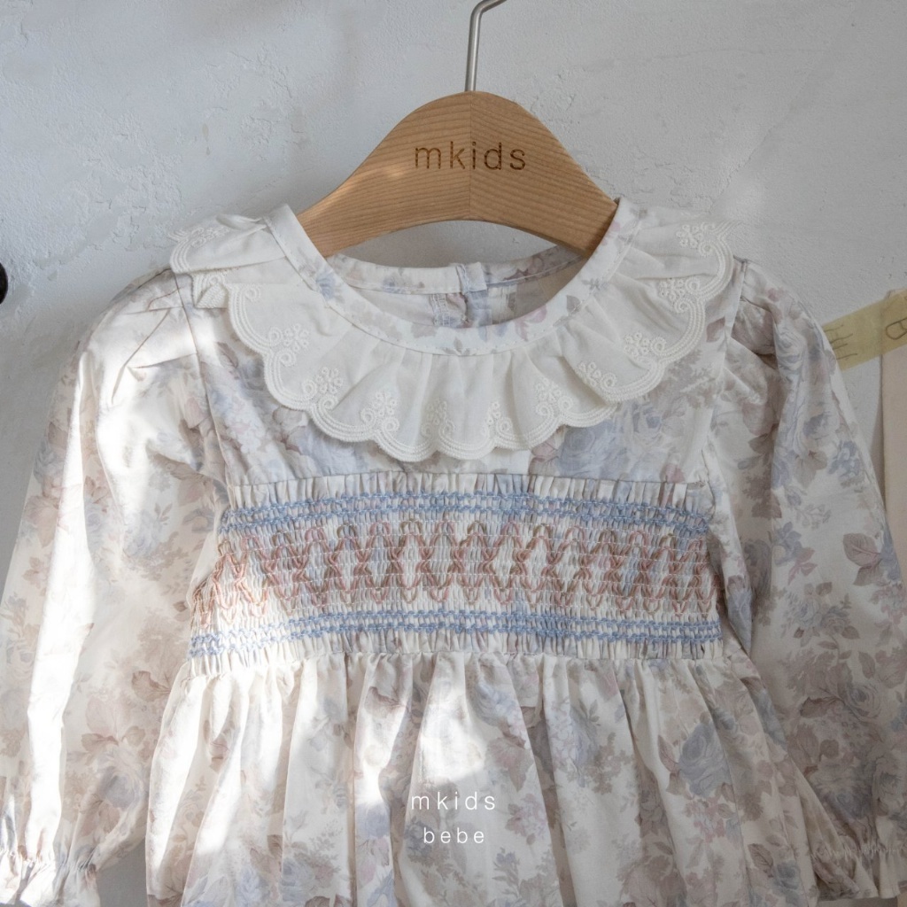 正韓春Mkids 民俗花花包屁衣