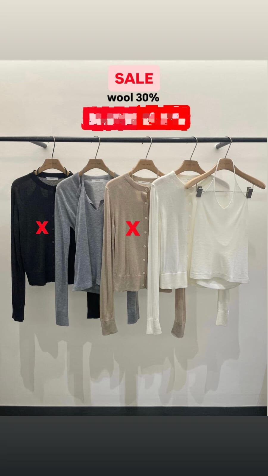 OB5401 掛脖垂墜領外套套裝 *特價* (優惠碼同充值購物金不適用)