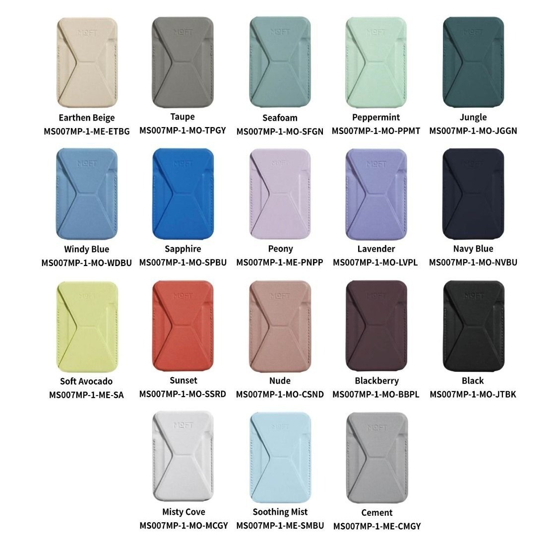 MOFT Snap-on Phone Stand & Wallet MOVAS™ - MagSafe Compatible MS007MP