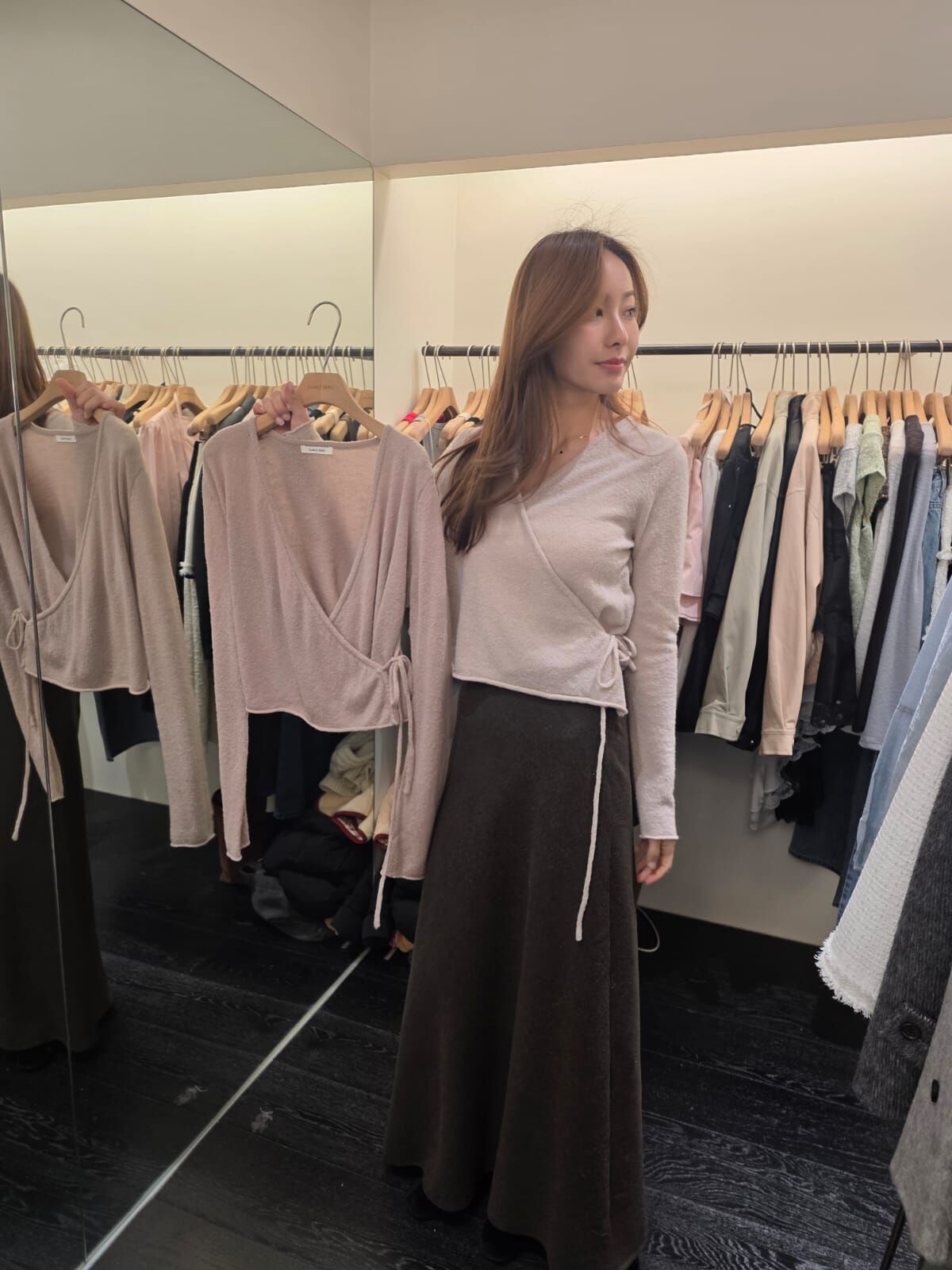 OB5403 交疊小外套 *特價* (優惠碼同充值購物金不適用)